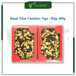  Bánh nấm socola Nga hộp 300gr 