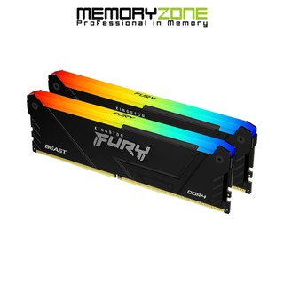 Ram pc kingston fury beast rgb 16 / 32gb 3733mhz ddr4