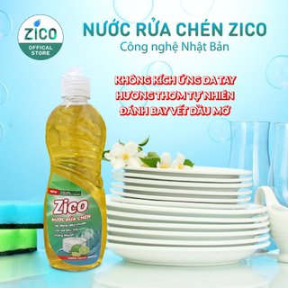 Nước rửa chén bát thiên nhiên ZICO chai 400ml