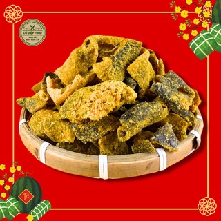 Da Cá Trứng Muối Loại Đặc Biệt / Da Cá Bò Sate [Da Cá Hồi loại 1 ] [Có Bán Sỉ ], [Loại Đặc Biệt] Hàng ngon Nhà Làm