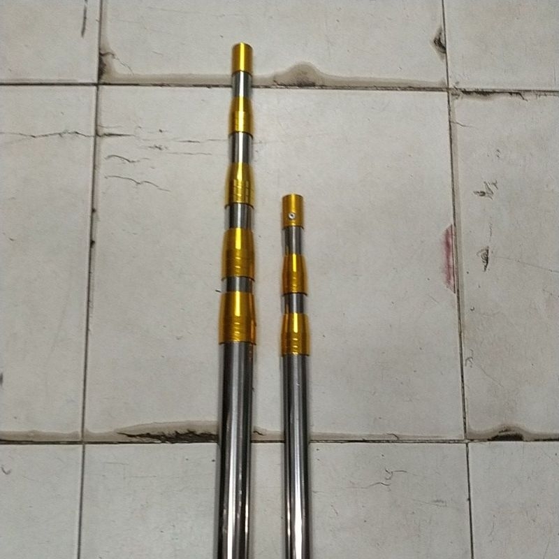 [xả hàng giá gốc] Sào Treo lồng chim . cán vợt vớt cá 2.1m-   2.5m -  3m có đến 7m