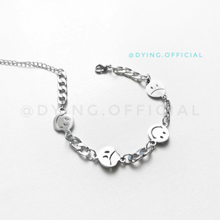 Vòng tay smile - thép titan không rỉ
