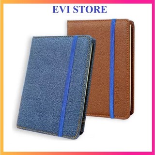 Sổ bìa da Hải Tiến 200 trang khổ A6 / A5 Time Visible TVD3 / TVD6 - Sổ kẻ ngang Hải Tiến 7550 / 7475