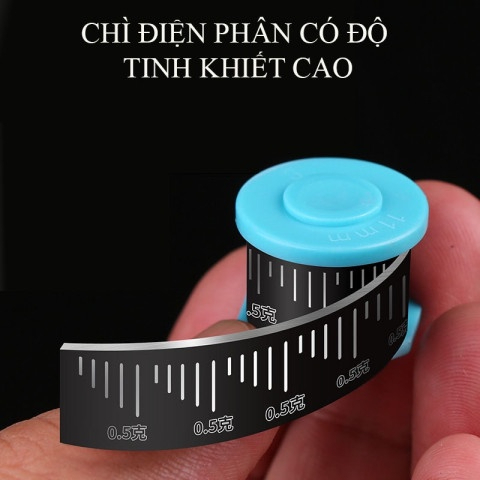 Chì lá chia vạch - chì câu đài