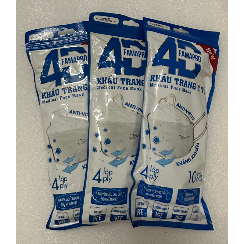 Khẩu trang y tế 4D