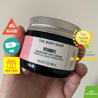 The Body Shop Vitamin E Moisture Cream 50ML - Kem Dưỡng Ẩm Hàng Ngày Cho Mọi Loại Da 50ml