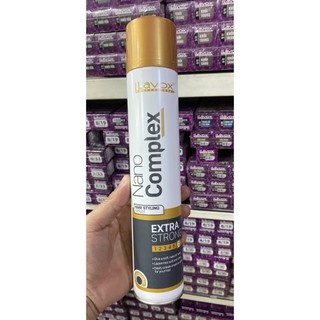 Keo xịt tạo kiểu và giữ nếp tóc lavox nano complex