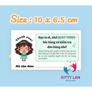 Phiếu giao hàng khổ A7(10x7cm) - xấp 50 tờ