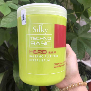 Hấp dầu ủ tóc thảo dược chăm sóc tóc hàng ngày herb balm silky 1000ml