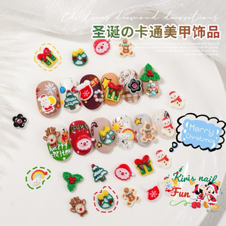 Set charm hoạt hình giáng sinh mã mới Hot 2023