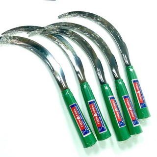 liềm cắt cỏ, cắt lúa cán xanh 9 thép