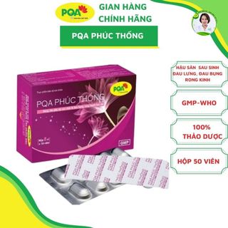 PQA Phúc Thống dùng cho phụ nữ bị hậu sản, bổ huyết, làm sạch huyết hôi, nuôi dưỡng tử cung