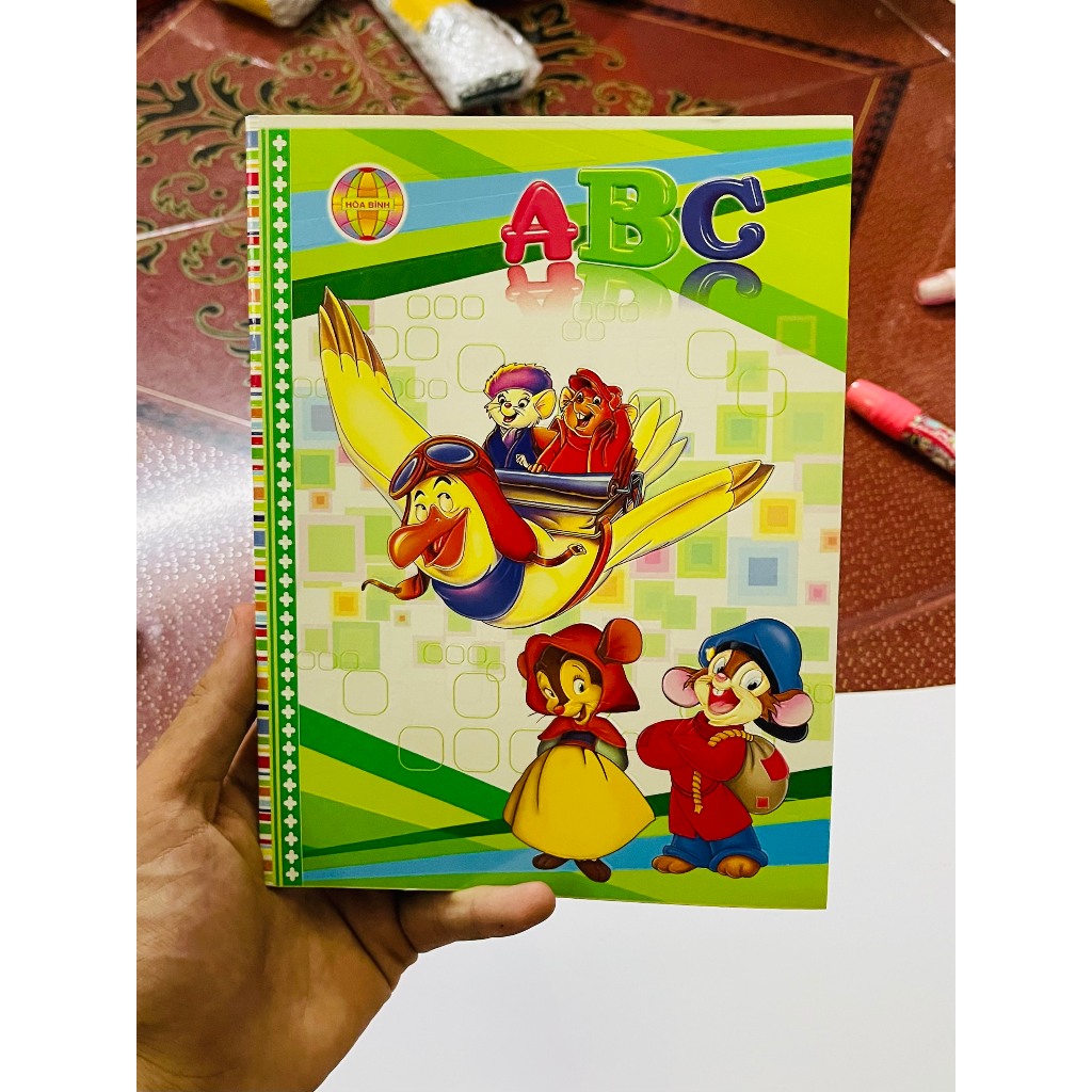COMBO 5 QUYỂN TẬP ABC (5 ô ly)