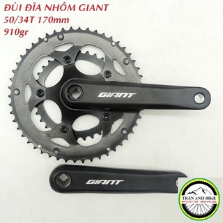 Đùi dĩa nhôm xe đạp giant 34-50t