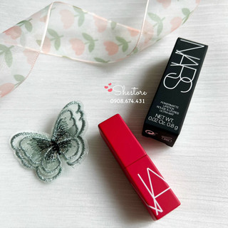 Son thỏi lì Nars Powermatte màu Dragon Girl 132 mini 0.8gr fullbox