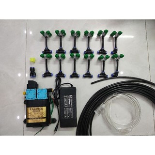BỘ TưỚI Cây BƠM ĐÔI 12 BÉC 4 HƯỚNG PHUN SƯƠNG