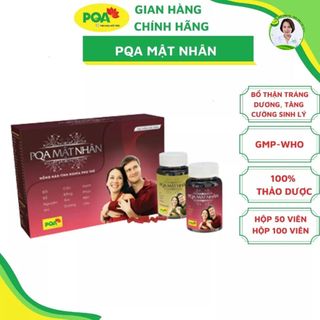 Mật Nhân PQA thảo dươc giúp hỗ trợ tăng cường sinh lý nam,rối loạn sinh lý, xuất tinh sớm