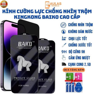 Cường lực chống nhìn trộm ,cường lực kingkong,baiko chống nhìn trộm cho iphone aulasmobile