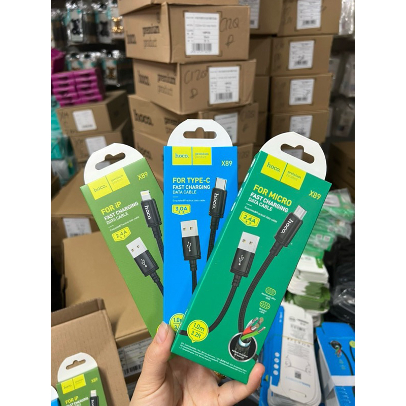 DÂY SẠC NHANH 2.4A HOCO X89