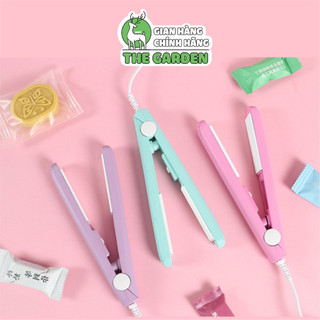 Máy hàn miệng túi mini cầm tay, dùng với túi nilon, kẹp hàn nhiệt - THE GARDEN