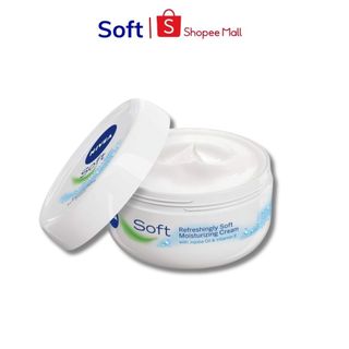 Kem dưỡng ẩm da NIVEA Soft cho cả da mặt và toàn thân dưỡng da mềm mịn 200ml