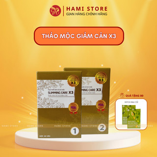 Giảm Cân Thảo Mộc Slimming Care X3 Viên Uống Hộp 30 Viên Tác Dụng Gấp 3 Lần (Chính Hãng)