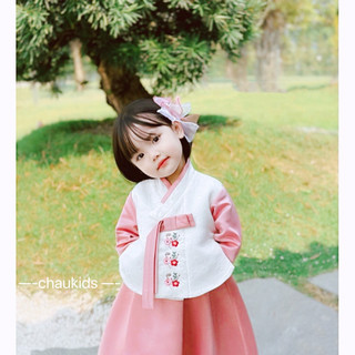 Đầm hanbok hàn quốc bé gái D313