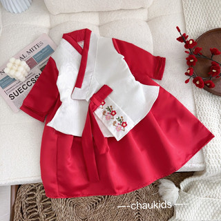 Đầm hanbok hàn quốc bé gái D313