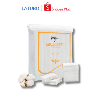 Bông tẩy trang 3 lớp Cotton Pads 222 miếng 100% cotton mềm mịn
