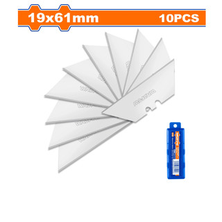 Bộ 10 lưỡi dao rời 19x61mm wadfow wmk1k61 dài 61 rộng 19, hàng chính hãng