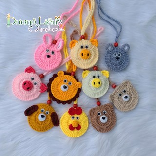 Túi len đựng Tỏi tránh vía cho bé yêu hình con vật cute nhiều mẫu