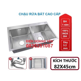 [Mã LIFEBKA5 giảm 10% tối đa 1 Triệu đơn 500k] Chậu rửa chén 304 cao cấp korea