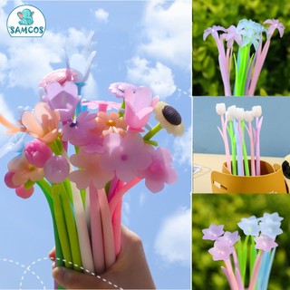 Bút hoa Tuylip đổi màu dưới nắng cute nhiều màu sắc dễ thương SamCos