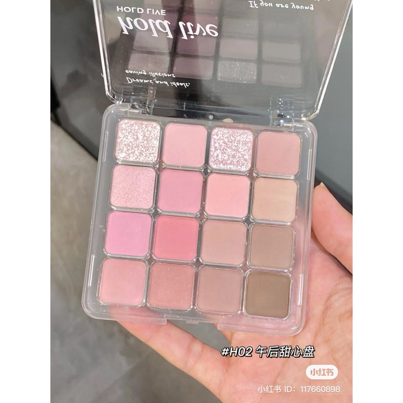 BẢNG PHẤN MẮT HOLD LIVE 16 Ô