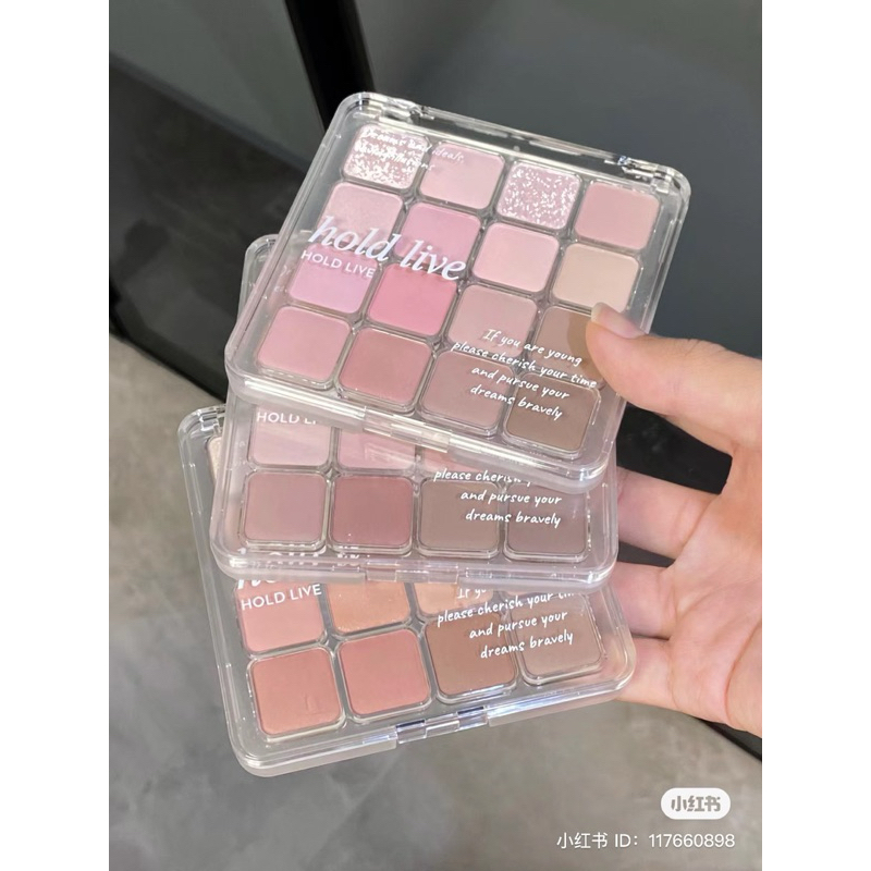 BẢNG PHẤN MẮT HOLD LIVE 16 Ô