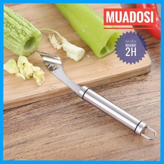 Dụng cụ inox lấy ruột khổ qua ớt dưa leo mướp đắng nhanh tiện dụng
