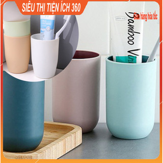 Cốc đánh răng 2 lớp chống trượt tiện dụng