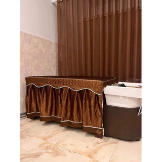 Ga/ Drap bàn gội đầu chất Lụa Phi Bóng mềm mại