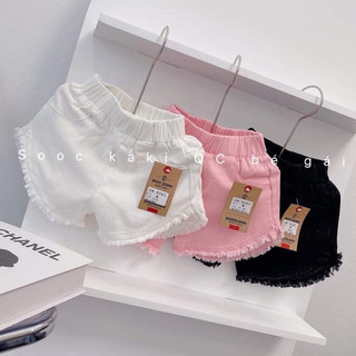 Quần đùi , quần sooc ngắn kaki cho bé gái 7-30kg