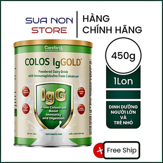 [CHÍNH HÃNG] SỮA NON COLOS IgGOLD 450G CỦA NEW ZEALAND TẶNG BÌNH LẮC SỮA