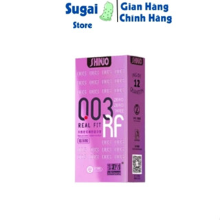 Bao cao su SHINJO 003 axit hyaluronic đóng gói siêu mỏng 100 cái nguyên