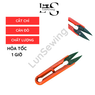 Kéo cắt chỉ kéo bấm hãng Daji cán đỏ siêu sắc DJ-107