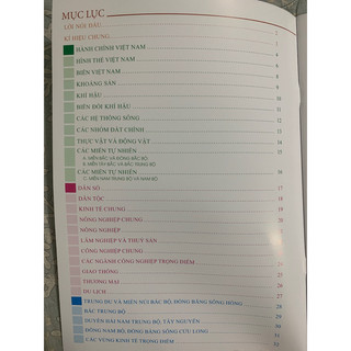 Sách - Atlat địa lí việt nam( Theo CT giáo dục phổ thông 2018)