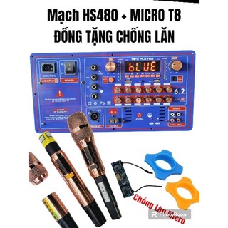 Mạch loa kéo công suất lớn H480S kèm micro chọn lọc phù hơp