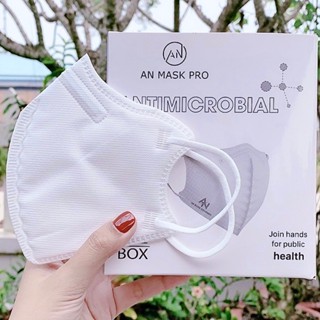 [Giá sỉ Thùng 100 Cái] Khẩu Trang N99 6D AnMask Pro 5 lớp lọc công nghệ nano loại bỏ 99% bụi mịn VNMASK