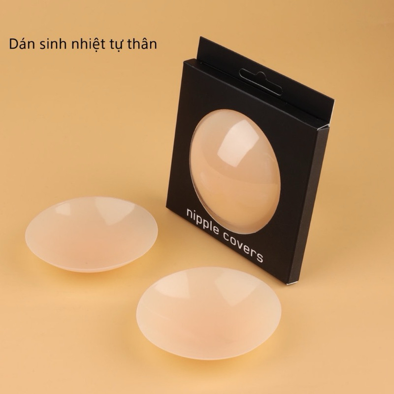 Miếng dán ngực silicone sinh nhiệt tàng hình hộp 2 miếng| HD96