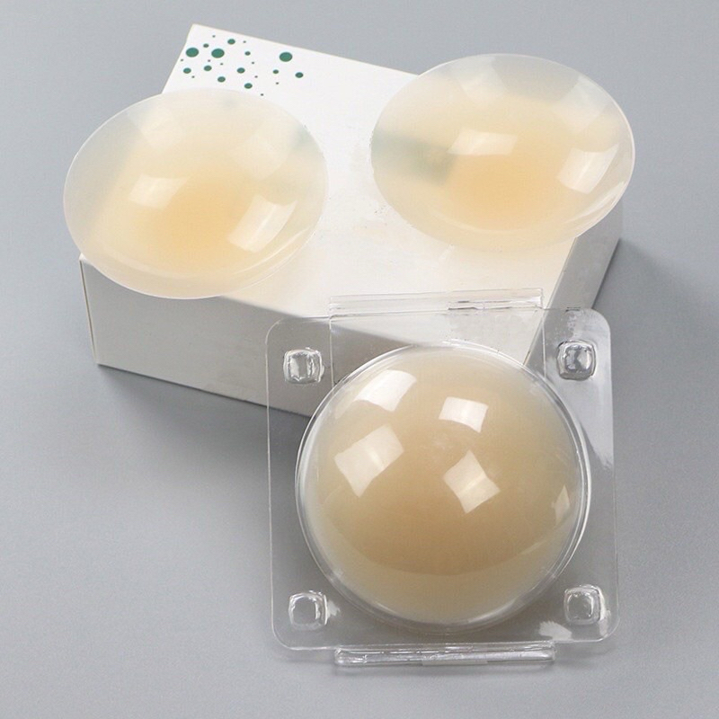 Miếng dán ngực silicone sinh nhiệt tàng hình hộp 2 miếng| HD96