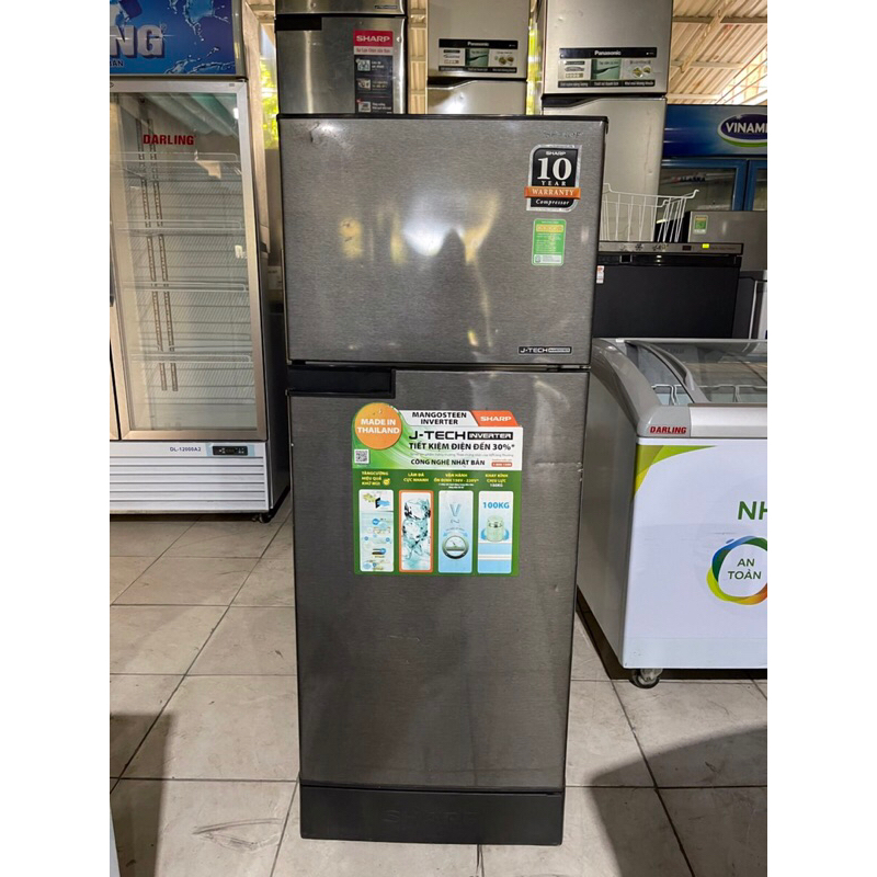 Thanh lý tủ lạnh Sharp inverter 180 lít giá rẻ chỉ giao HCM, Long An, Bình Dương, Biên Hoà Đồng Nai 