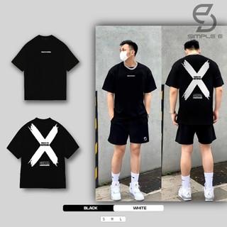 Áo Thun Unisex Local Brand SIMPLE "E" Form Oversize Cotton 100% Nothing