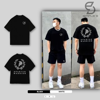 Áo Thun Unisex Local Brand SIMPLE "E" Form Oversize Cotton 100% 250GSM WARRIOR.